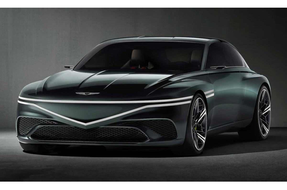 Genesis Speedium concept front quarter 